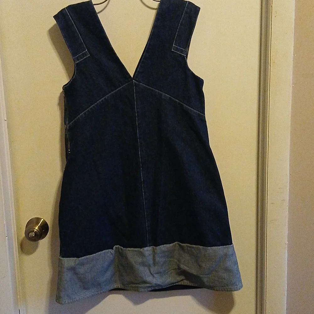 COS Dark Blue Denim Dress - Picture 2 of 2